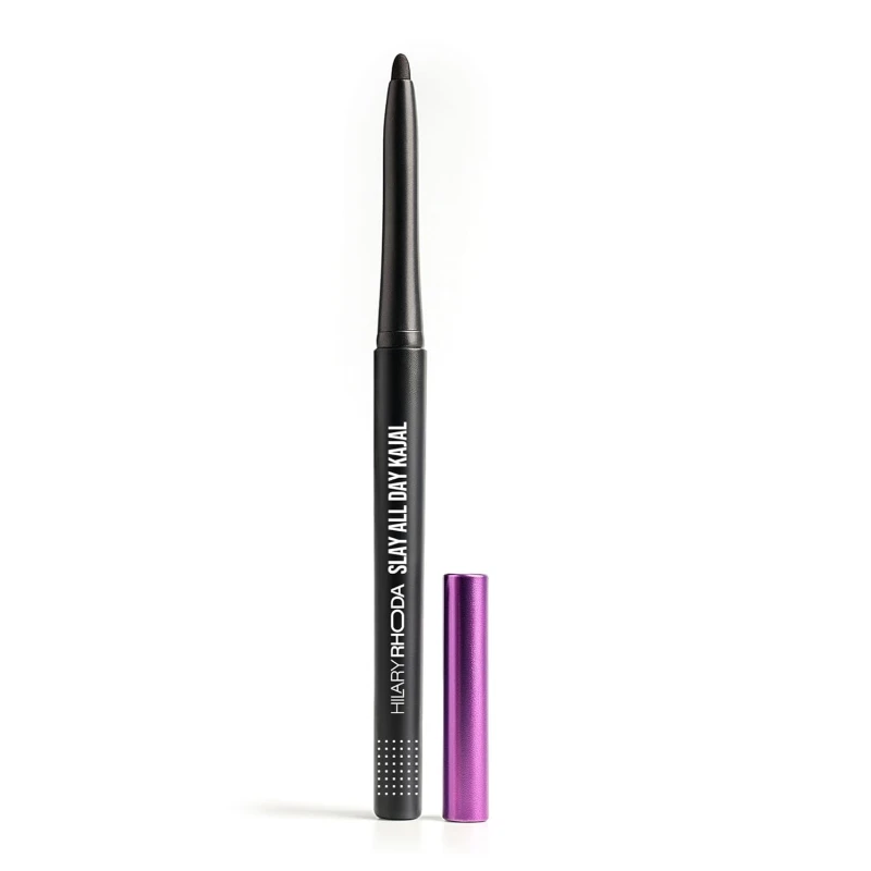 Hilary Rhoda Slay All Day Kajal | Long-Lasting & Waterproof | Smudge-Proof & Transfer-Proof | Deep Black Matte Finish | Intense Pigment | Retractable Kajal Pencil for Eyes | 0.35g thumbnail 7